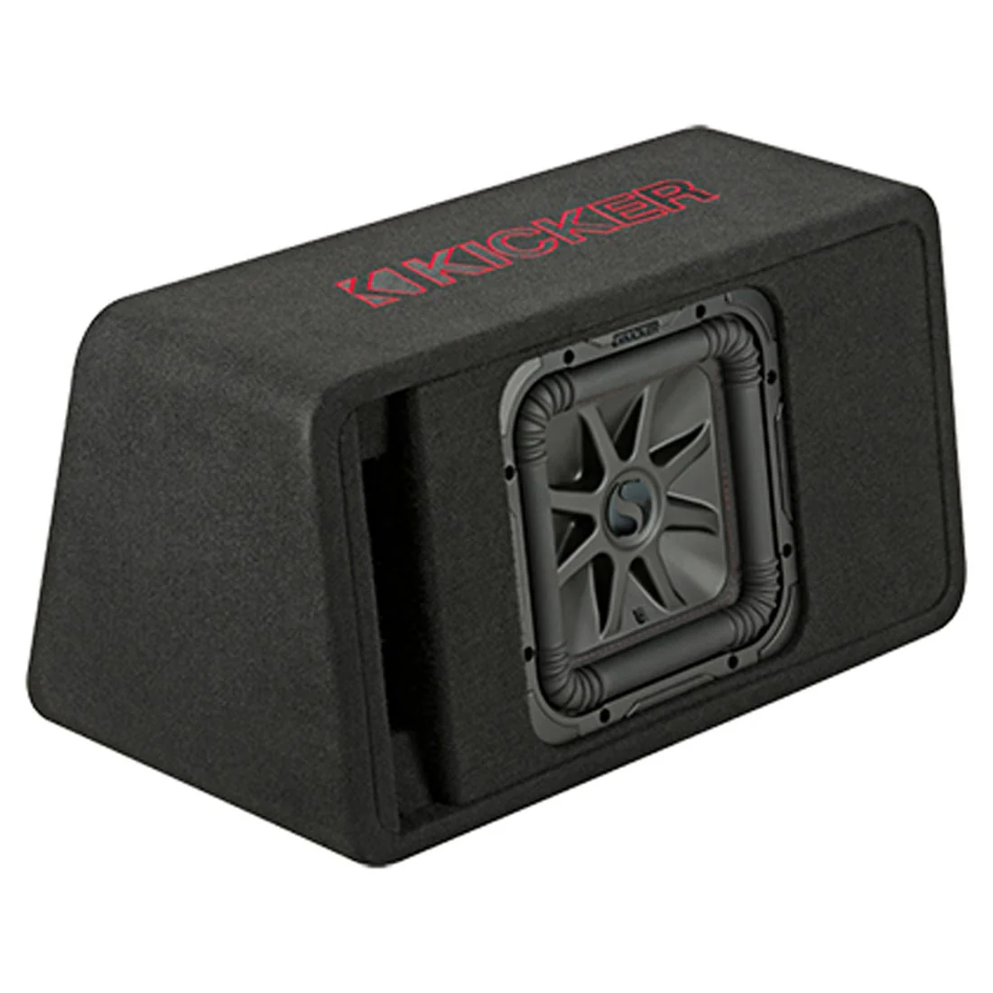 Kicker 45VL7R102 1000W 10" Single Solo-Baric L7R 2-Ohm Loaded Vented Enclosure (45VL7R102) - Image 4