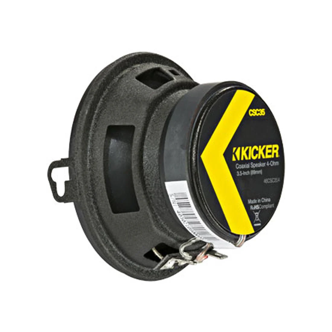 Kicker 46CSC354 CS Series 3.5" 4-Ohm 2-Way Coaxial Car Speakers (46CSC354) - Image 2