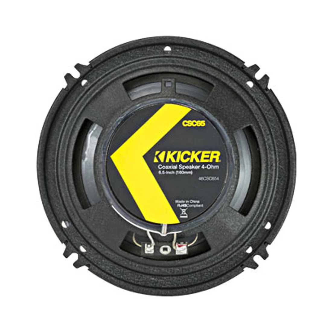 Kicker 46CSC654 CS Series 6.5" 4-Ohm 2-Way Coaxial Car Speakers (46CSC654) - Image 4