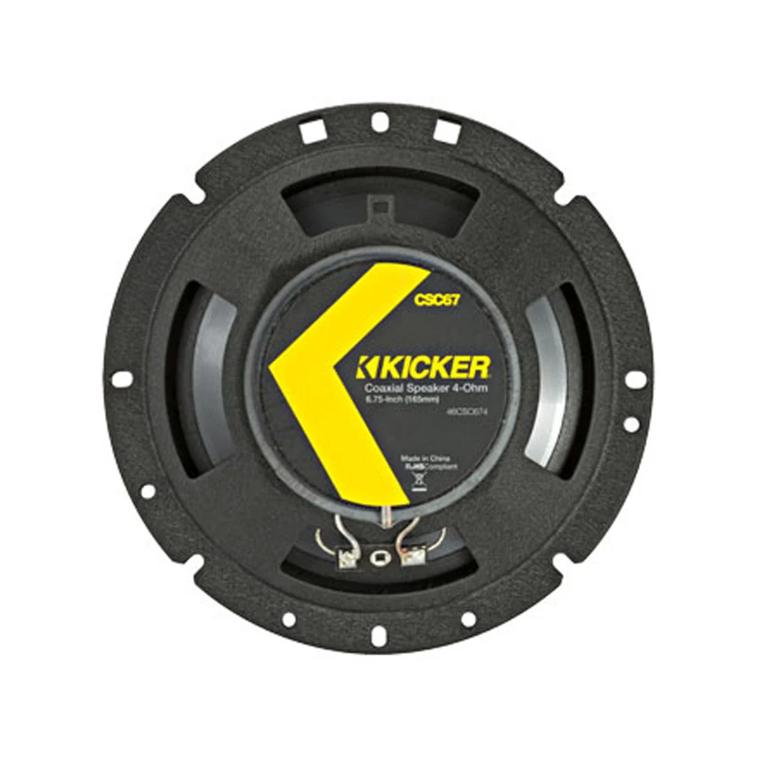 Kicker 46CSC674 CS Series 6.75" 2-Way Coaxial Car Speakers (46CSC674) - Image 4