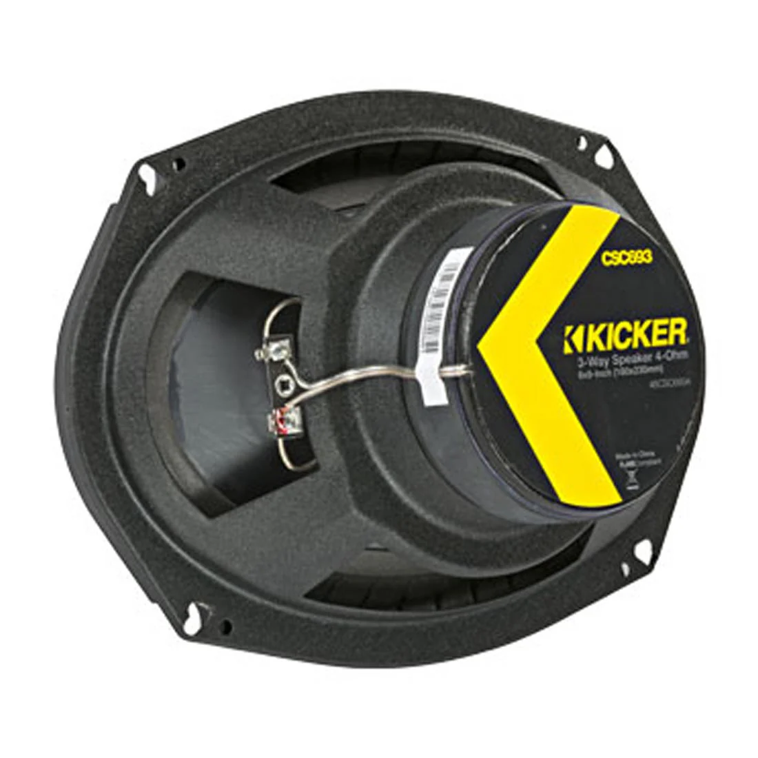 Kicker 46CSC6934 CS Series 6"x9" 3-way 4-Ohm Coaxial Car Speakers (46CSC6934) - Image 4