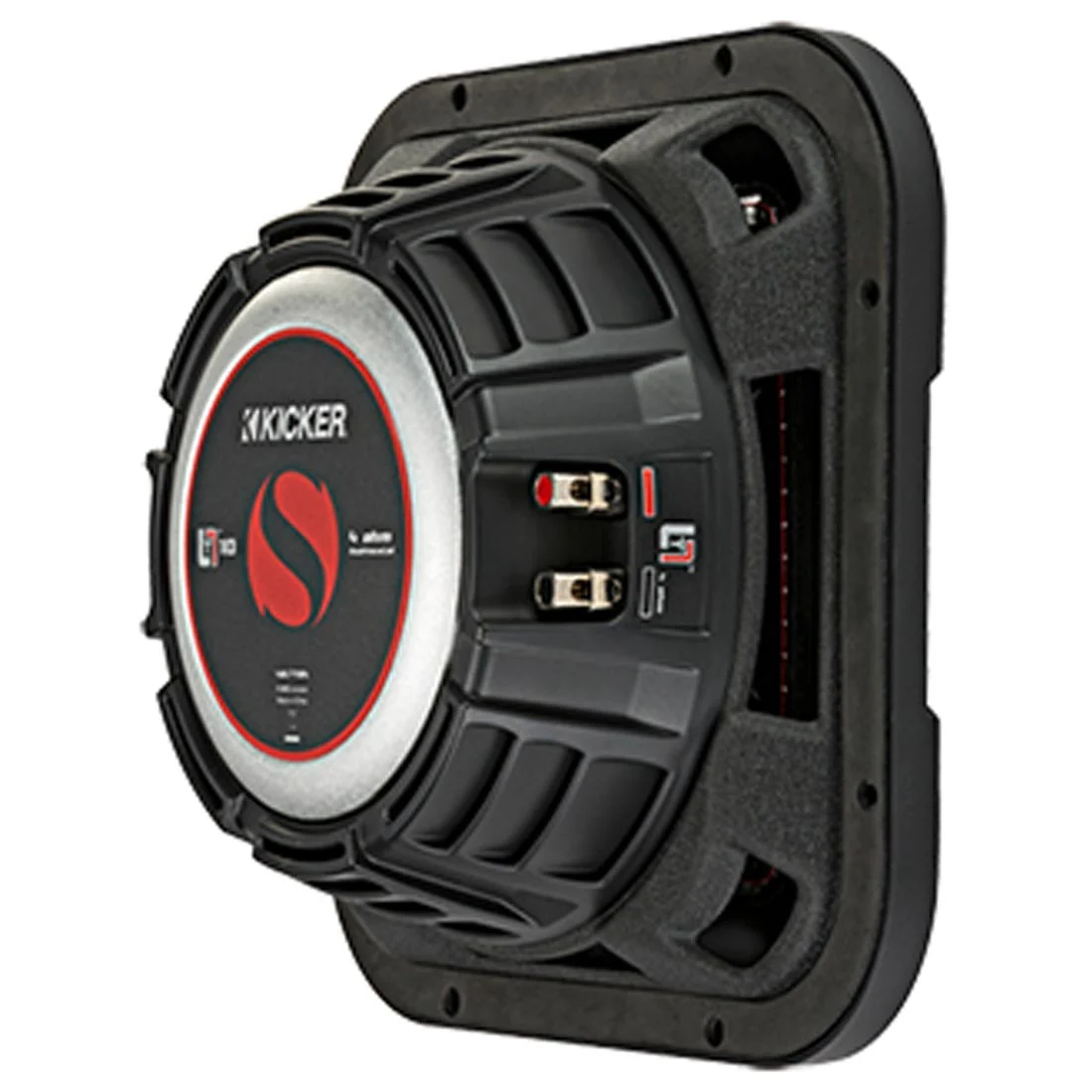 Kicker 46L7T102 Solo-Baric L7T Series Shallow-Mount 10" 2-Ohm DVC Subwoofer (46L7T102) - Image 4