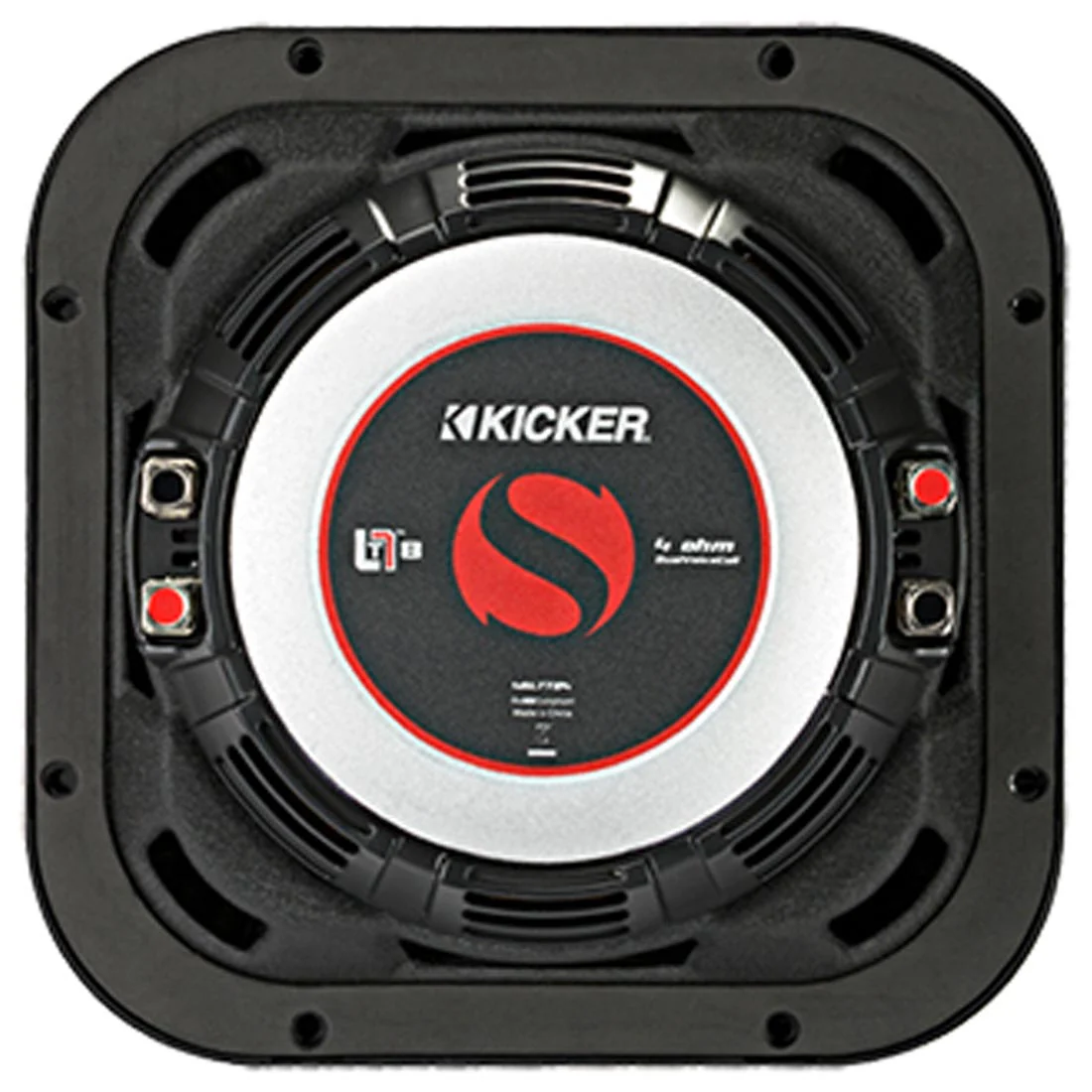 Kicker 46L7T82 Solo-Baric L7T Series Shallow-Mount 8" 2-Ohm DVC Subwoofer (46L7T82) - Image 2