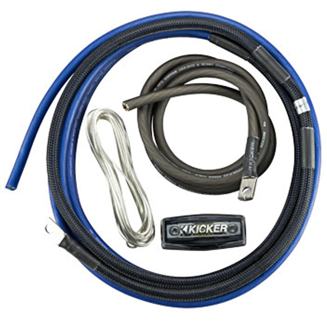 Kicker 46PK4 P-Series 4AWG 2-Channel 4-Gauge Amplifier Wiring Kit (46PK4)