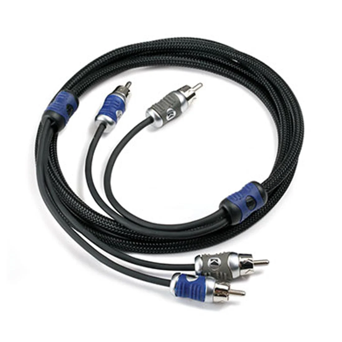 Kicker 46QI25 Q-Series Interconnect 2 Channel RCA Cable - 5 Meters (46QI25)
