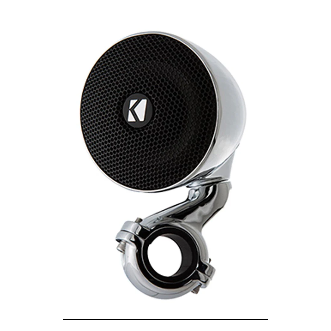 Kicker 47PSM34 3" Enclosed Mountable 4-Ohm Speaker Pods - Chrome (47PSM34) - Image 2