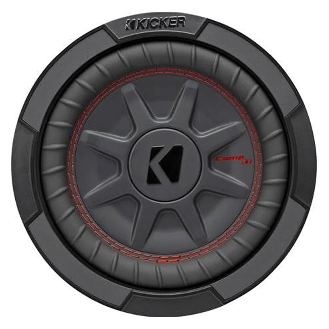 Kicker 48CWRT82 CompRT Series 8" 2-Ohm Shallow-Mount DVC Subwoofer (48CWRT82)