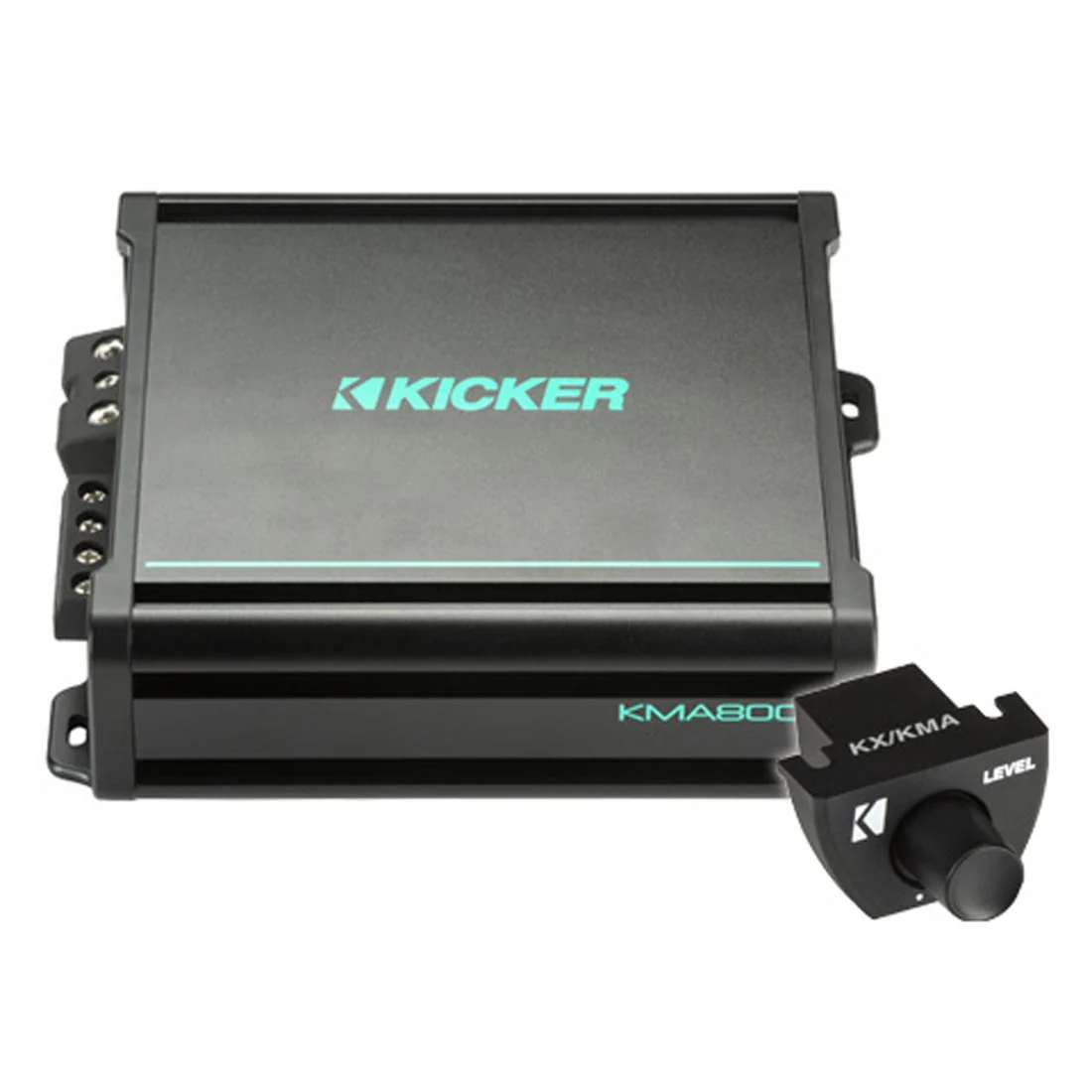 Kicker 48KMA800.1 KMA Series Marine Mono Amplifier - 600 watts RMS x 1 at 2 ohms (48KMA8001) - Image 2