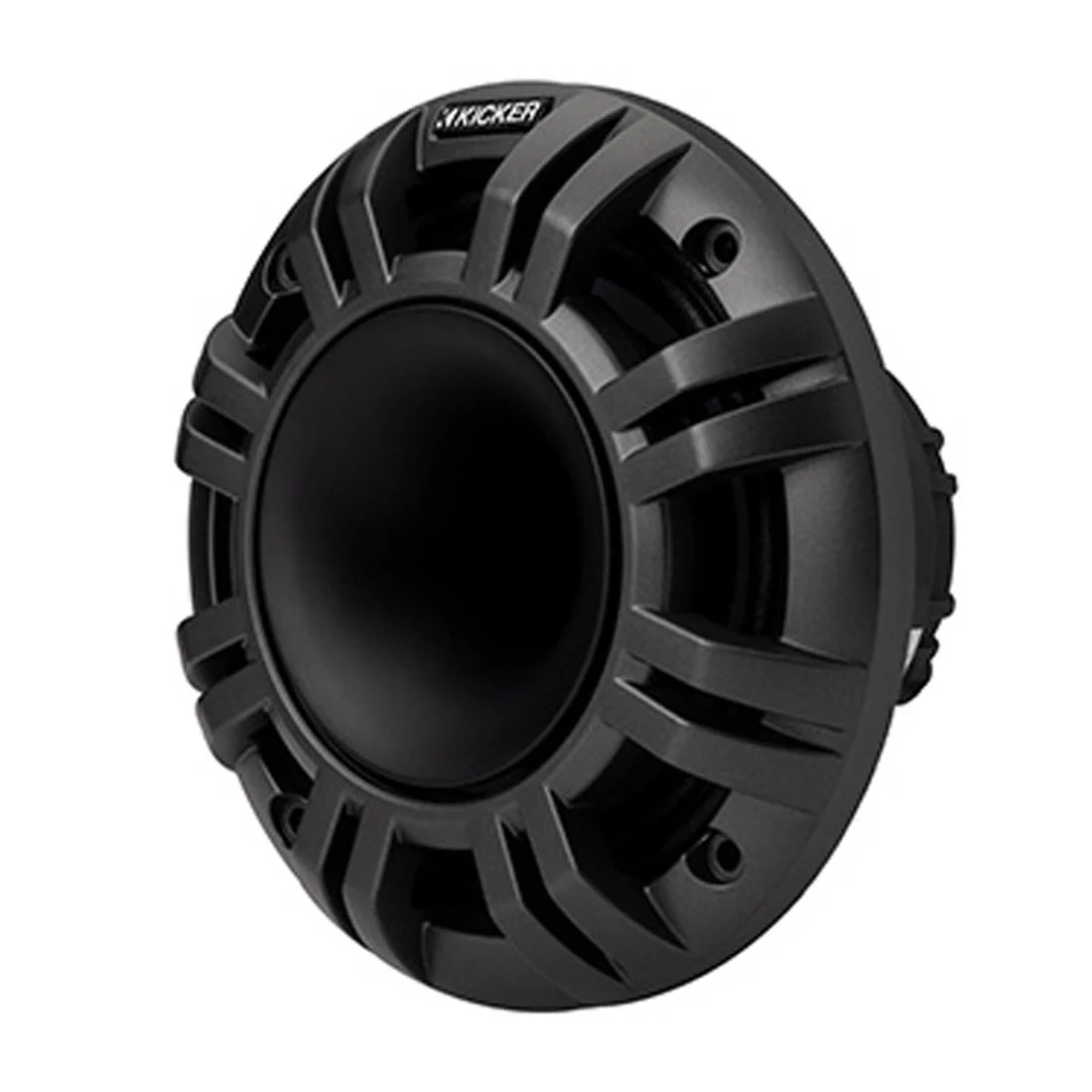 Kicker 48KMXL654 6.5" Coaxial Marine Speakers with White and Charcoal Grilles (48KMXL654) - Image 3