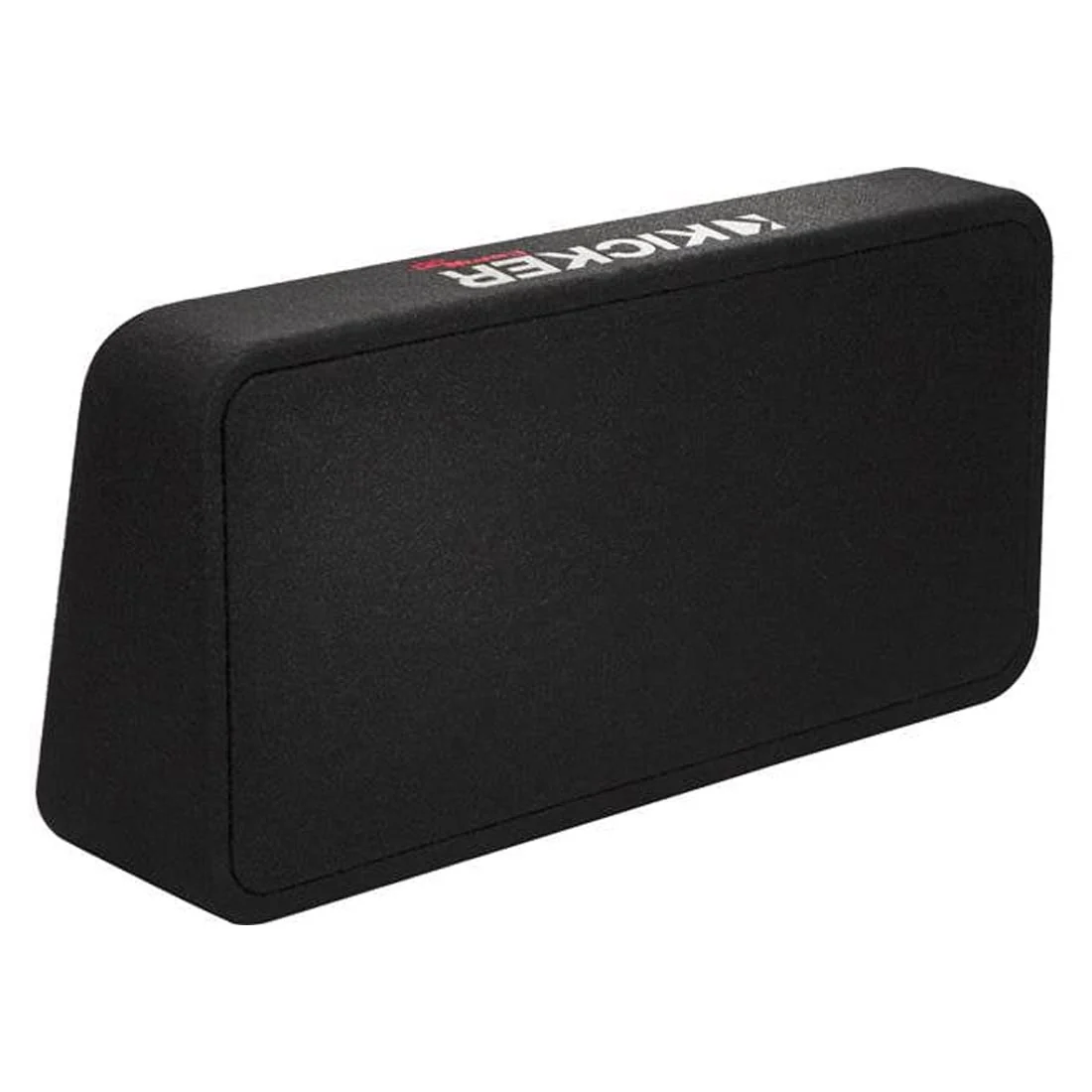 Kicker 48TCWRT102 Truck-Style 2-Ohm Sealed Enclosure with Single 10" CompRT Subwoofer and Passive Radiator (48TCWRT102) - Image 2