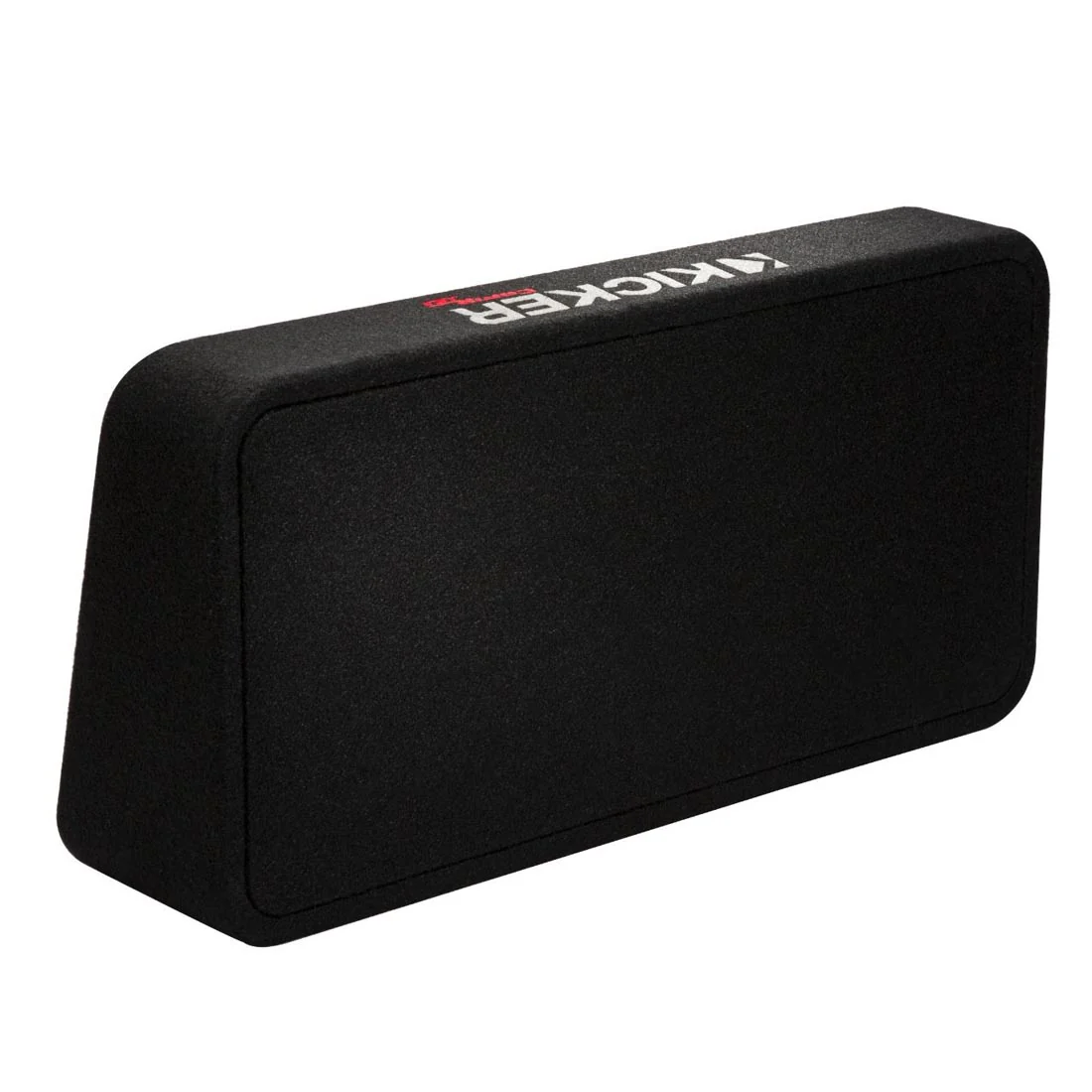 Kicker 48TCWRT82 Truck-Style Sealed Enclosure with Single 8" CompRT Subwoofer and Passive Radiator (48TCWRT82) - Image 3