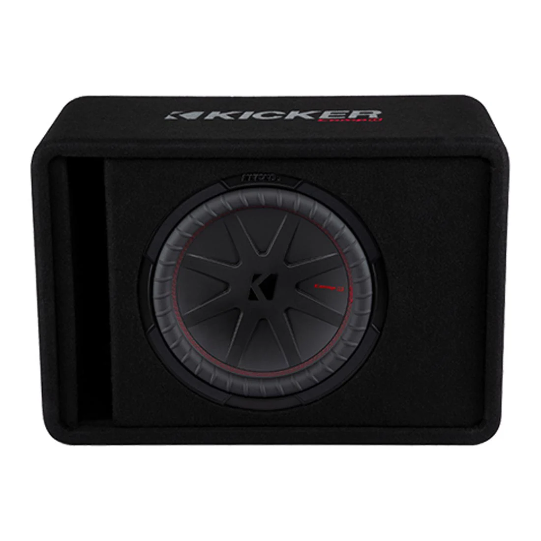 Kicker 48VCWR122 Ported Enclosure with Single 12" CompR Subwoofer (48VCWR122)