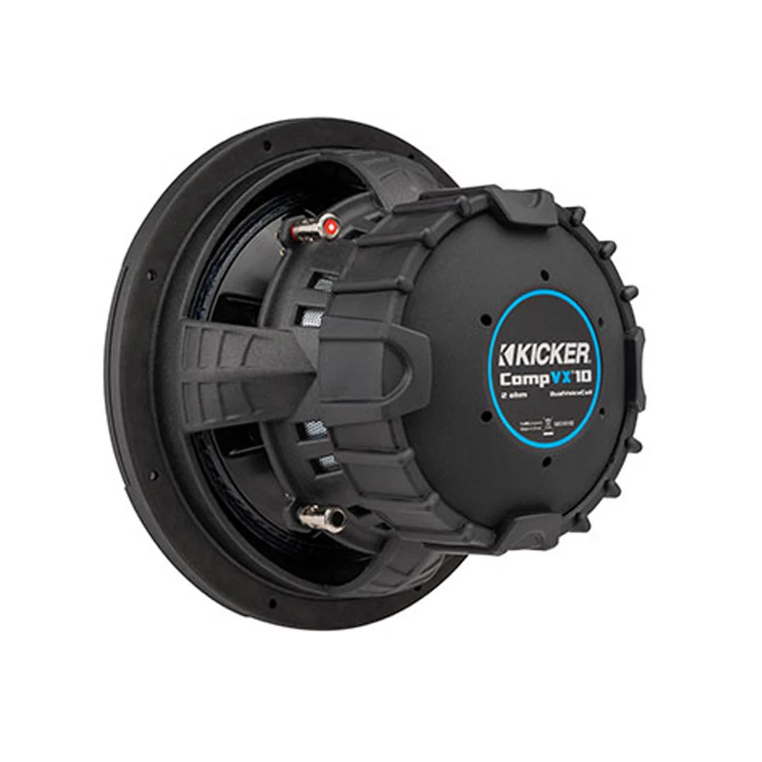 Kicker 50CVX102 CompVX Series 10" 2-Ohm DVC Subwoofer (50CVX102) - Image 3