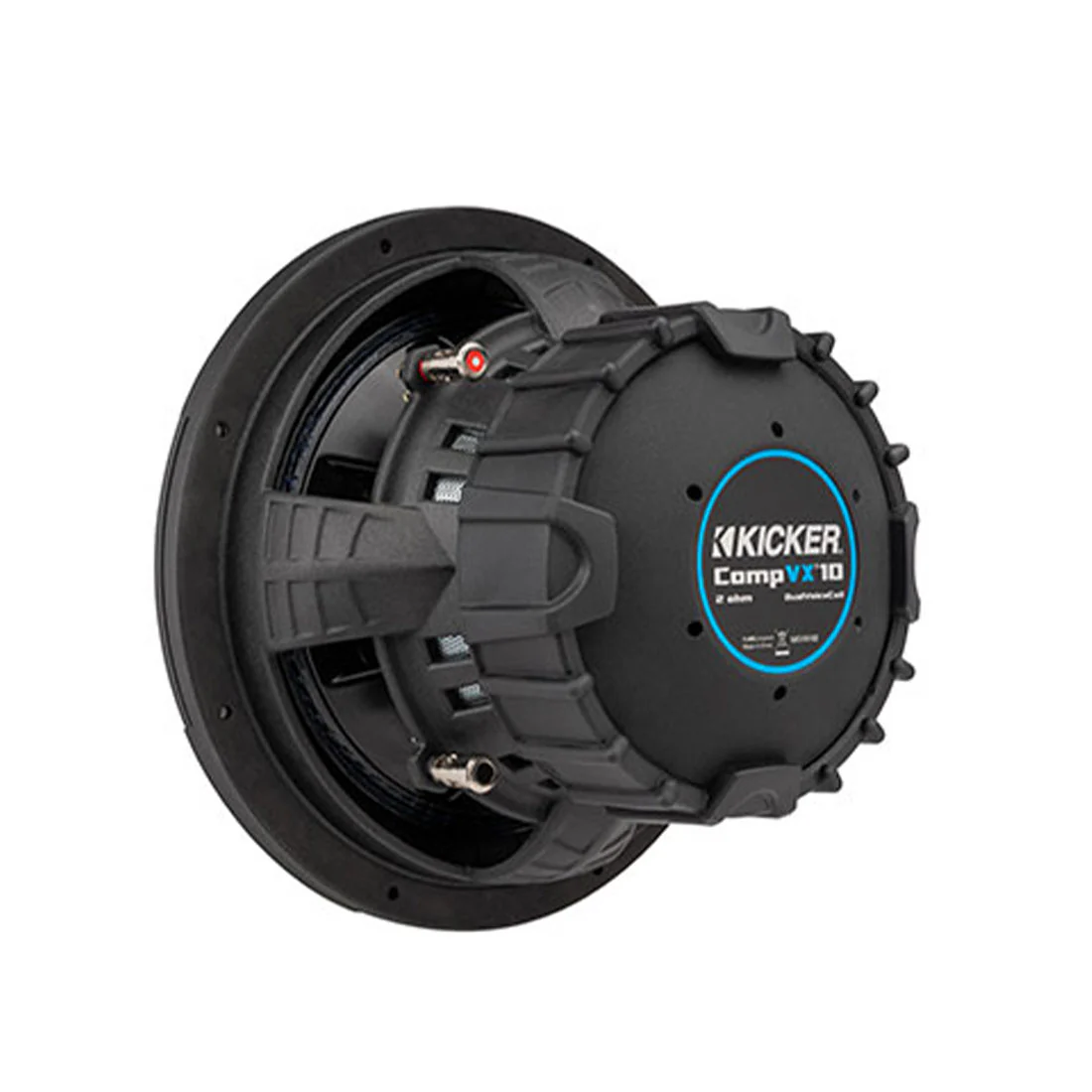 Kicker 50CVX104 CompVX Series 10" Subwoofer With Dual 4-Ohm Voice Coils - Image 2