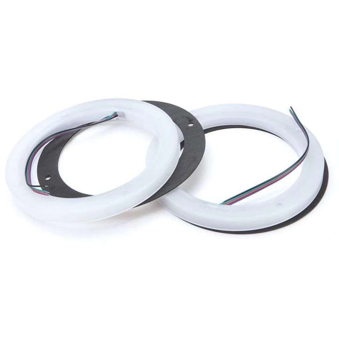 Kicker 50KLSR65 6.5" Weather Proof LED Light Marine Speaker Rings - Pair (50KLSR65)
