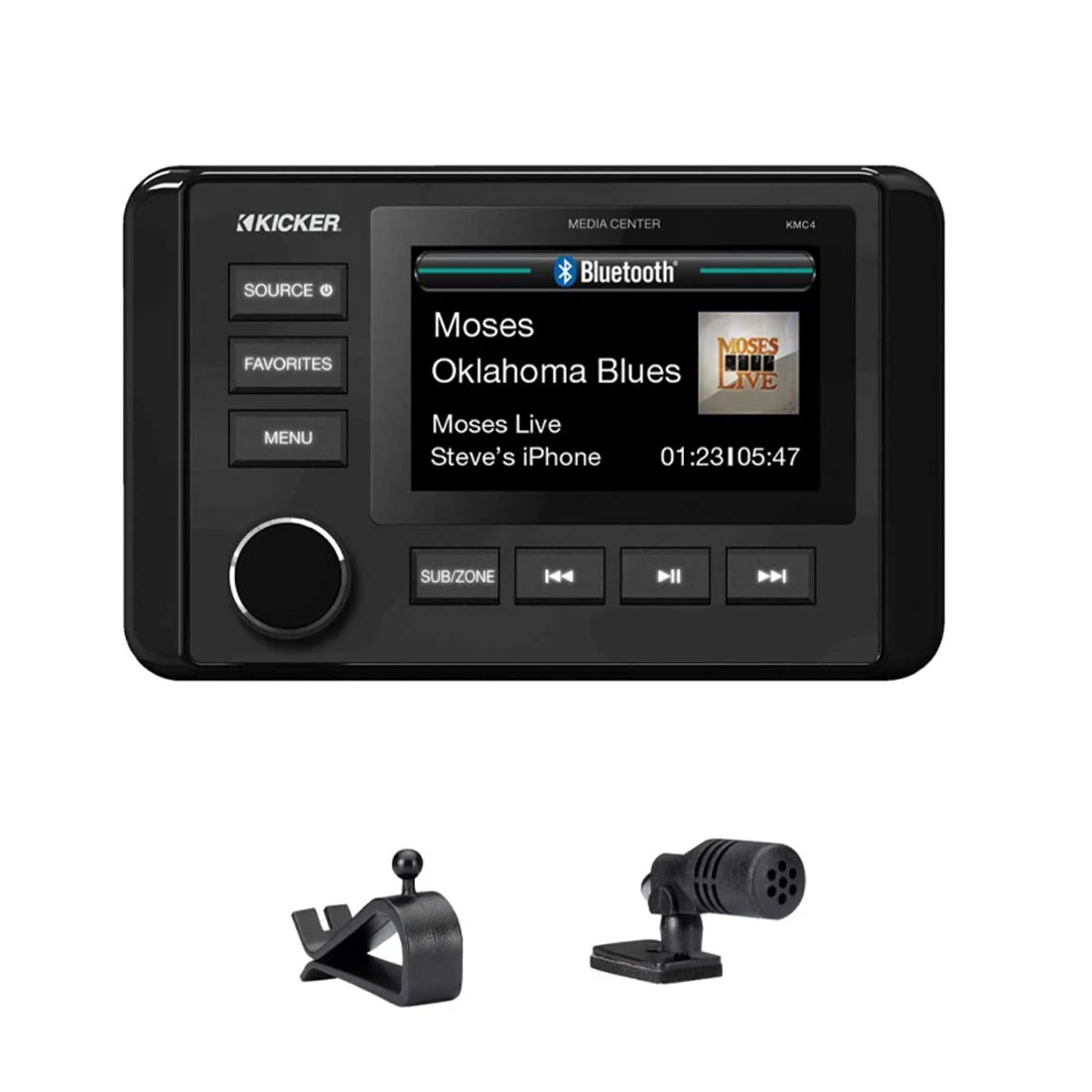 Kicker 51KMC4 Dual-Zone Marine Digital Media Receiver - Image 3