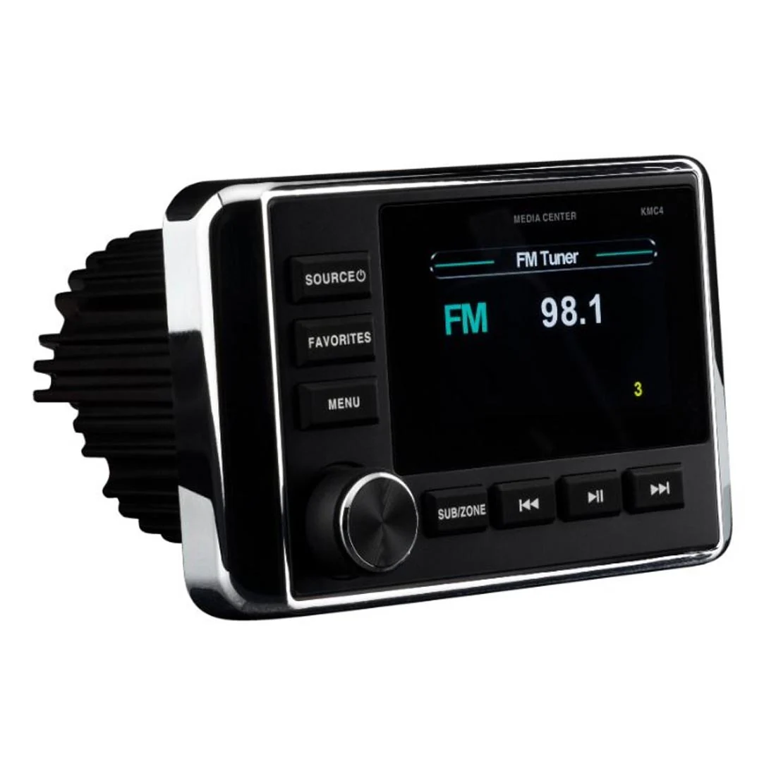 Kicker 51KMC4 Dual-Zone Marine Digital Media Receiver - Image 4