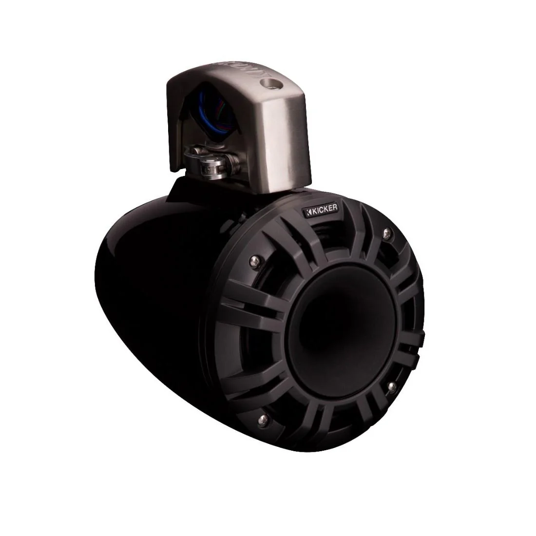 Kicker 51KMTCXL65 6.5" Marine Wakeboard Tower Speakers with RGB Lighting - Black - Image 5