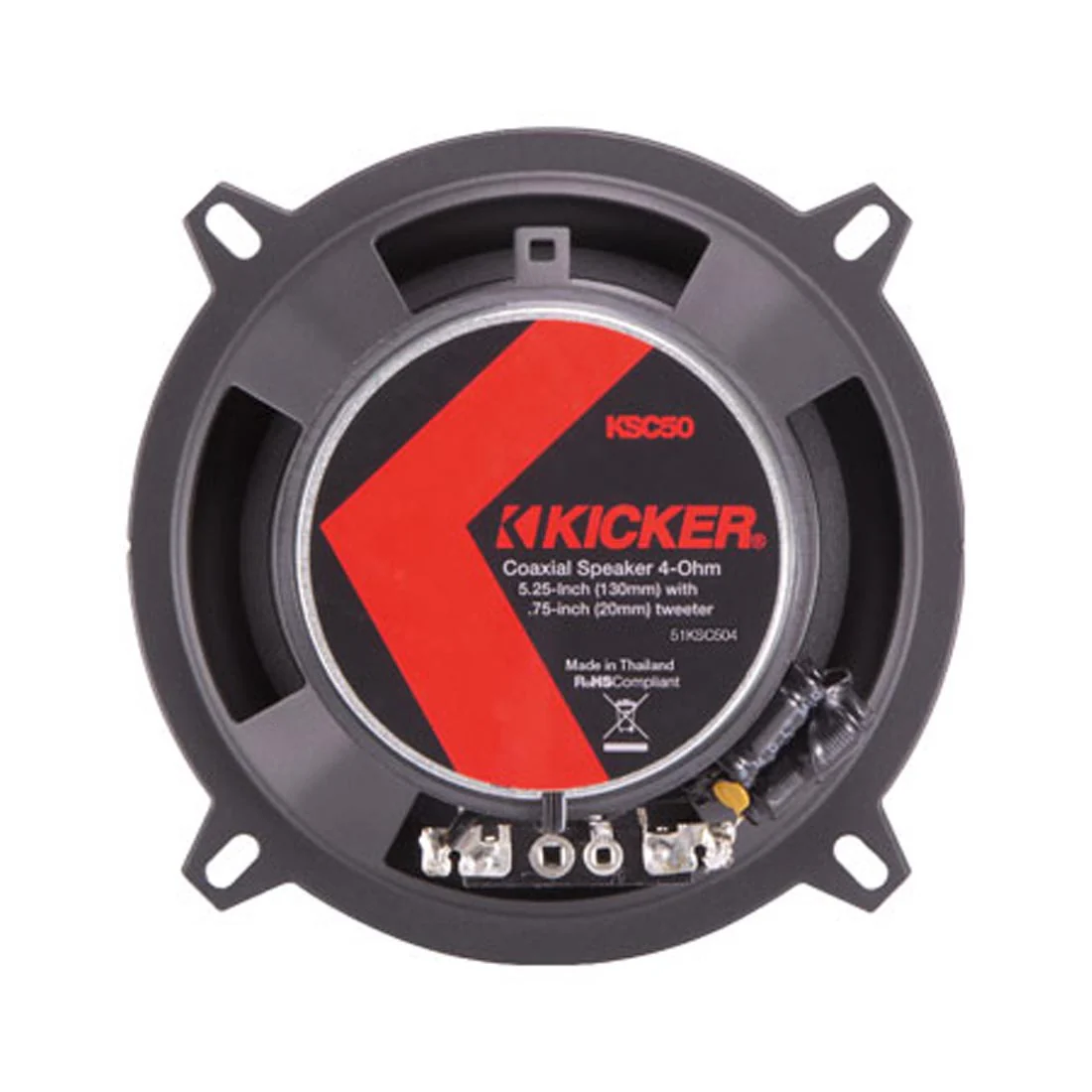 Kicker 51KSC504 KS Series 5.25" 2-Way Coaxial Car Speakers (51KSC504) - Image 4