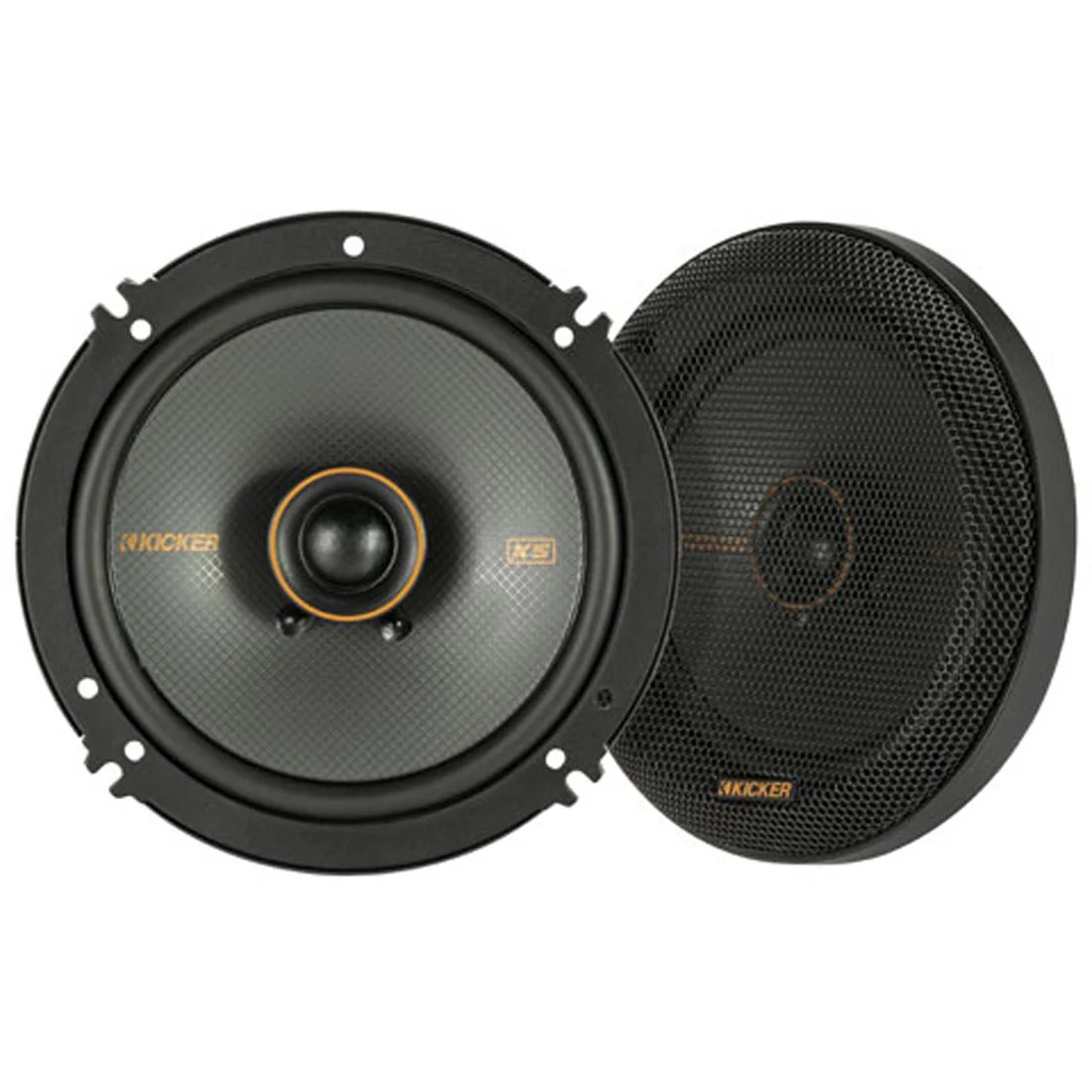 Kicker 51KSC6504 KS Series 6.5" 2-Way Coaxial Car Speakers (51KSC6504)