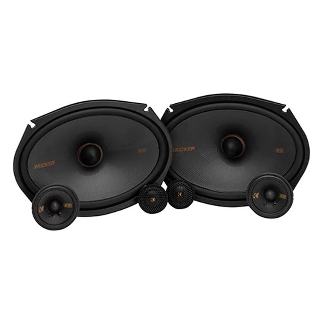 Kicker 51KSS369 KS Series 6"x9" 3-Way Component Speaker System (51KSS369)
