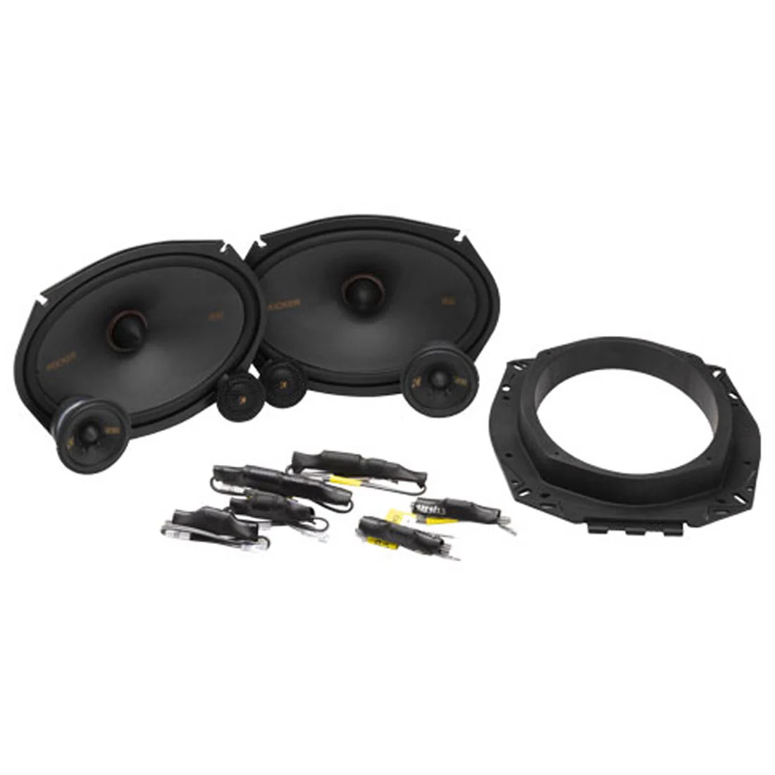 Kicker 51KSS369 KS Series 6"x9" 3-Way Component Speaker System (51KSS369) - Image 2