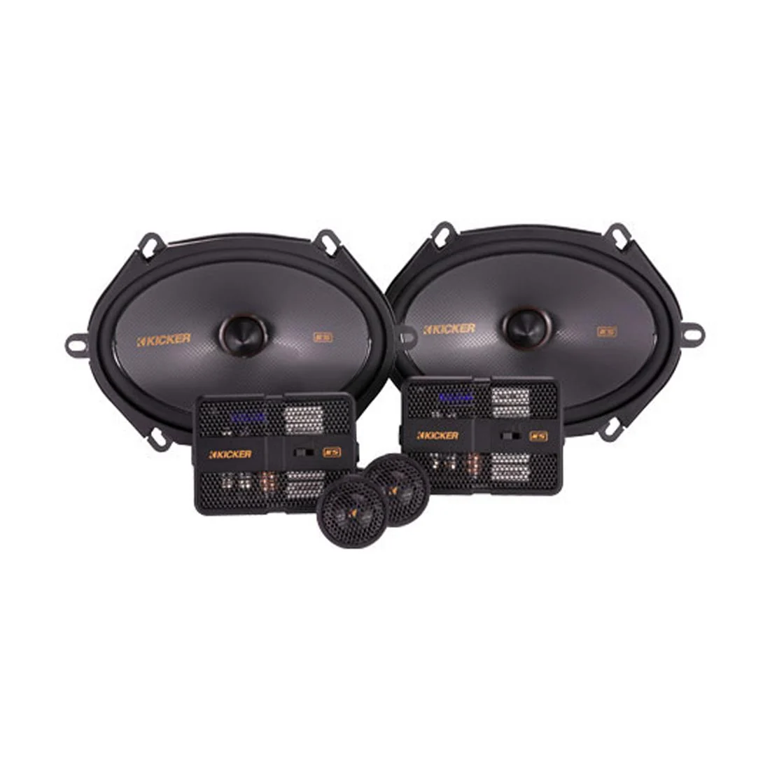 Kicker 51KSS6804 KS Series 6x8" Component Speaker System (51KSS6804)