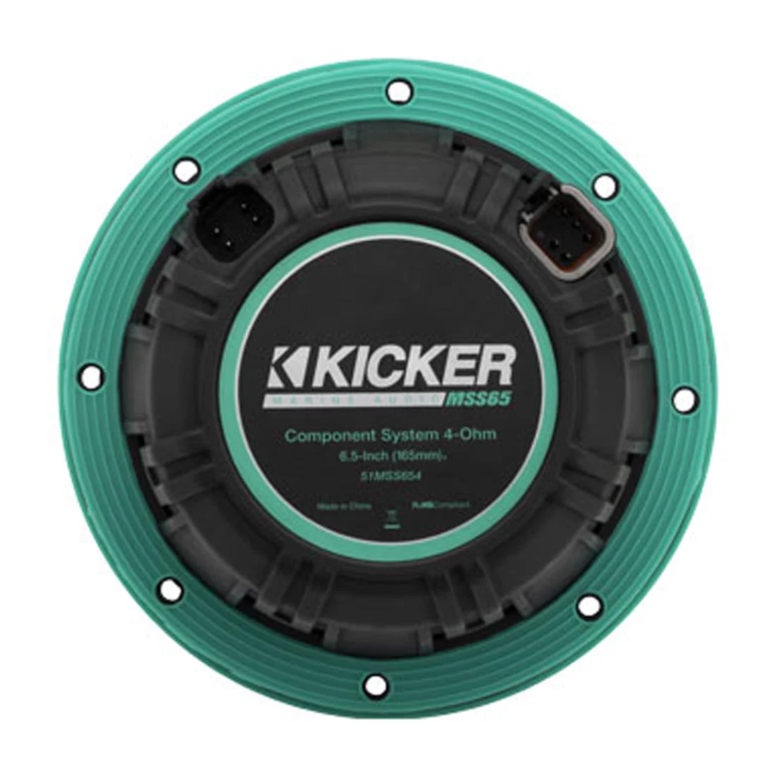 Kicker 51MSS65 6.5" Marine Component Speakers with RGBW LED Lighting - Image 7