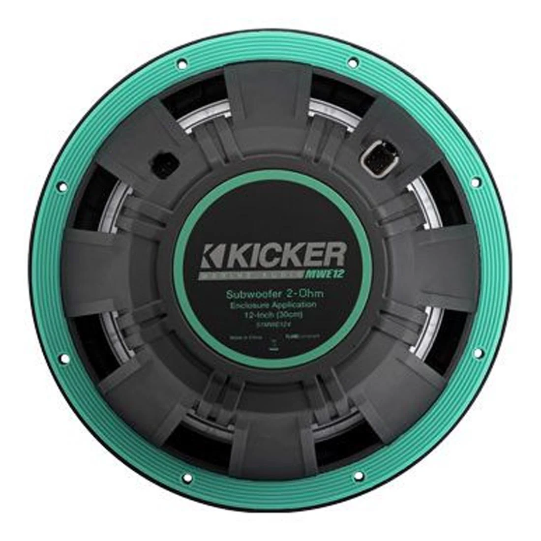 Kicker 51MWE122 12" Premium 2-Ohm Marine RGBW LED Subwoofer for Enclosures - Each - Image 3