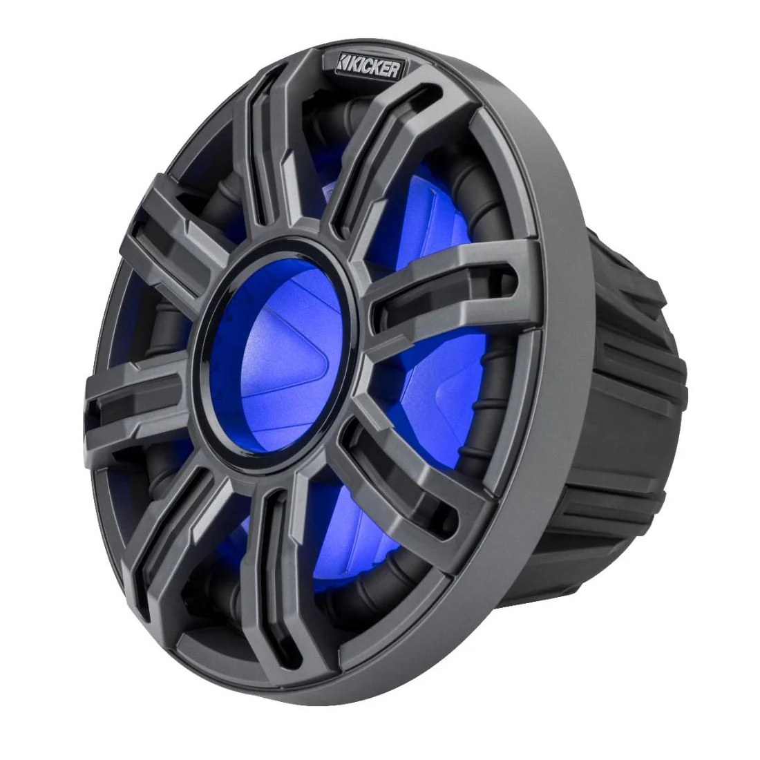 Kicker 51MWF104 10" Premium 4-Ohm Freeair Marine Subwoofer with LED Lighting - Each - Image 3