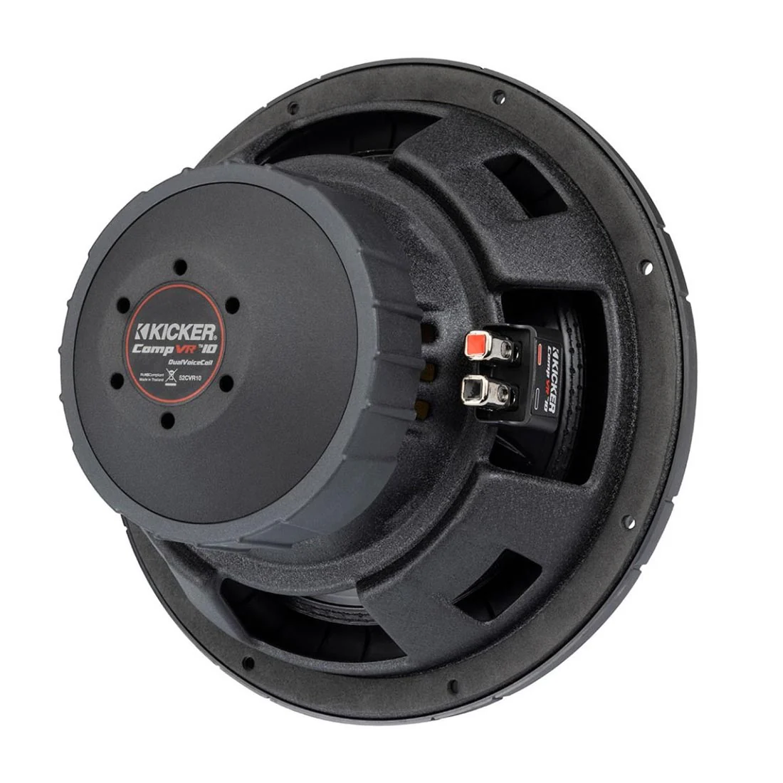 Kicker 52CVR104 10" CompVR 4-Ohm DVC Subwoofer - Each (52CVR104) - Image 6