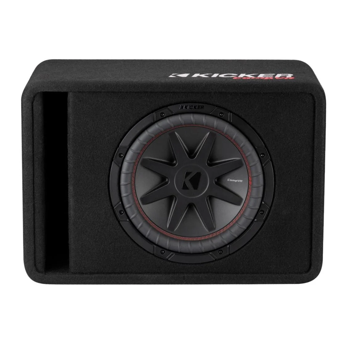 Kicker 52VCVR122 CompVR 12" Vented Loaded Subwoofer Enclosure - Each