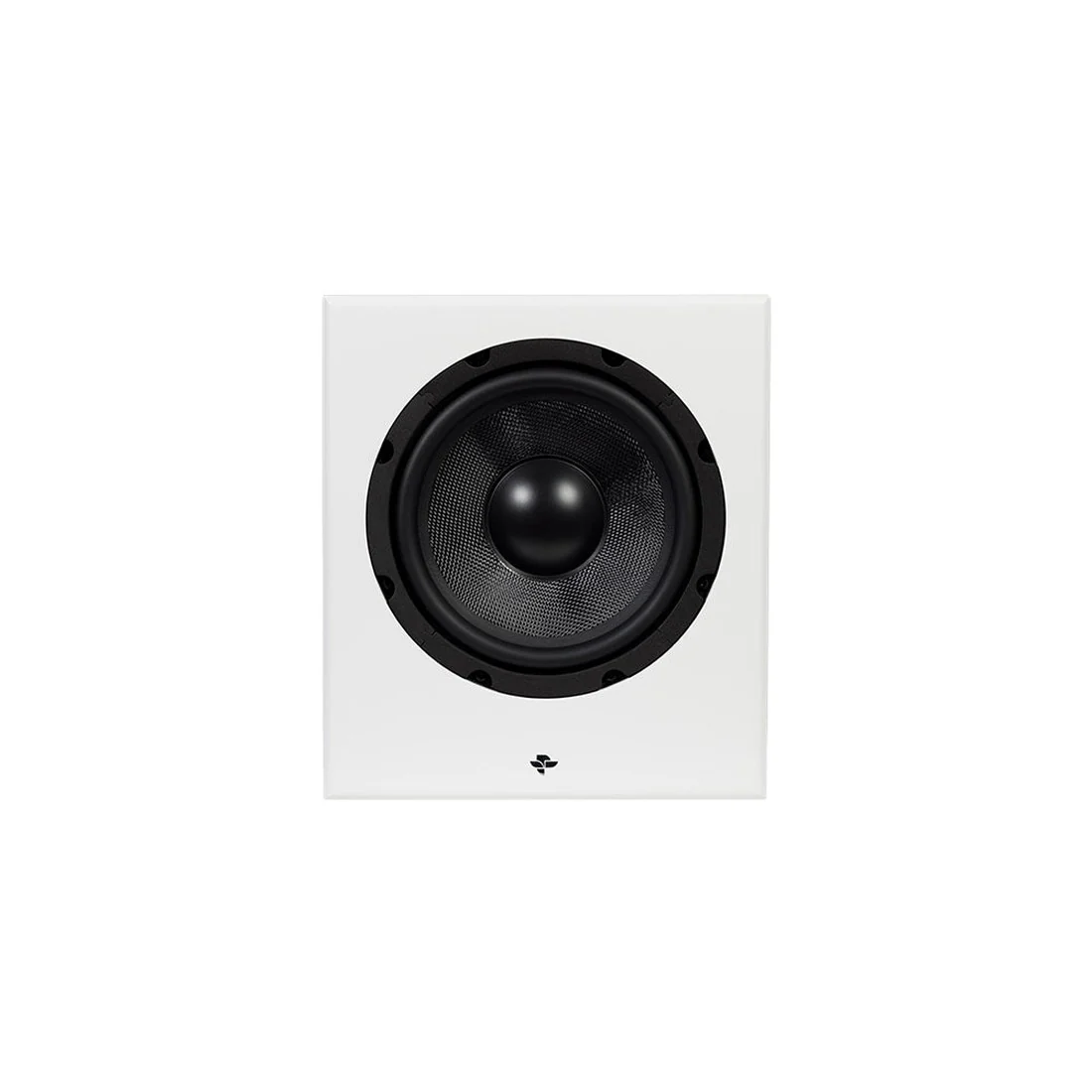 KIN Solo On-Wall Speaker with Dual 4" Woofers - Each - White | KIN Sub 8 Powered Subwoofer with 8" Driver, 200W Class D - White - Bundle - Image 8