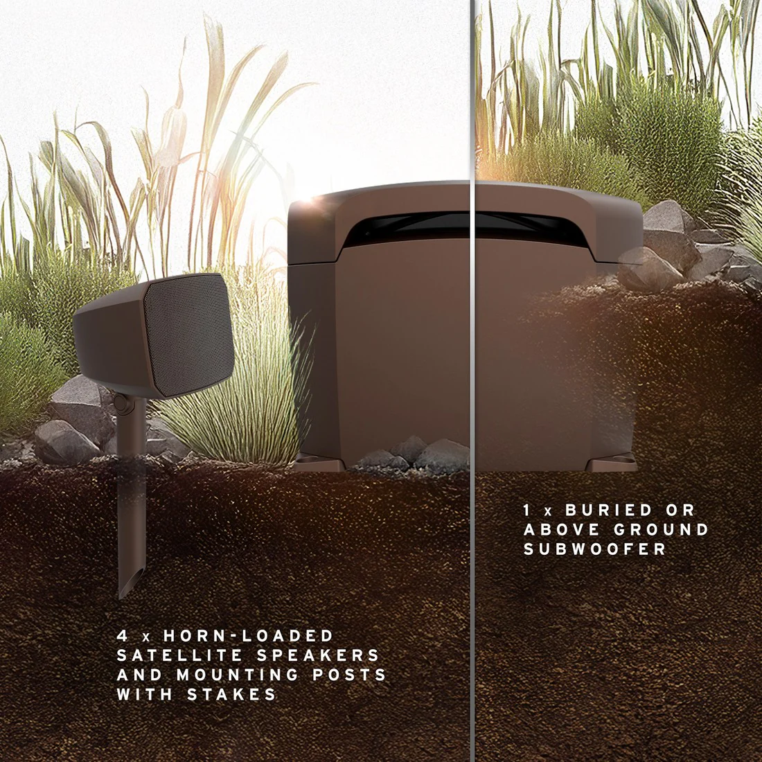 Klipsch Courtyard 4.1 Landscape Speaker System - Image 11