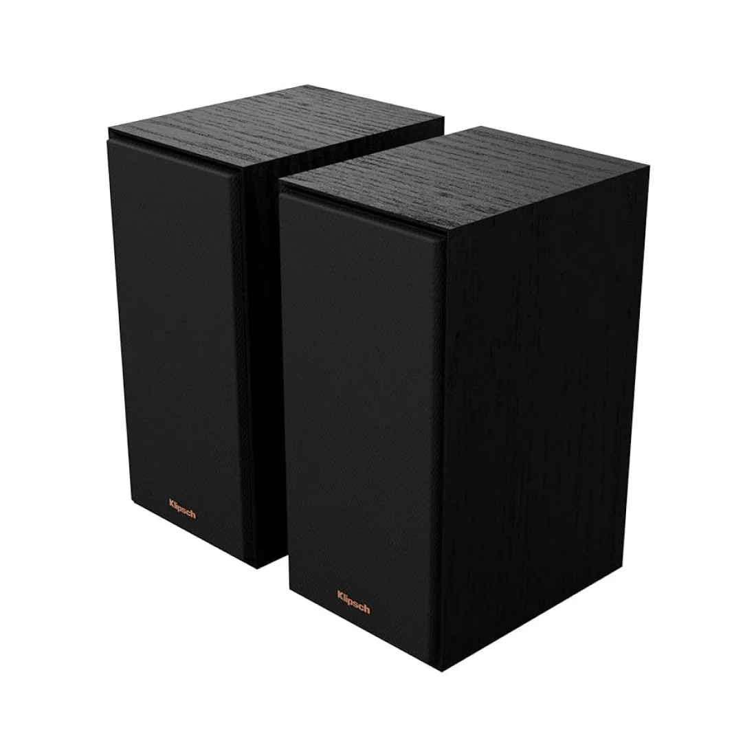 Klipsch R40PM Reference 4" Two Way Powered Bookshelf Speakers - Black - Pair - Image 5