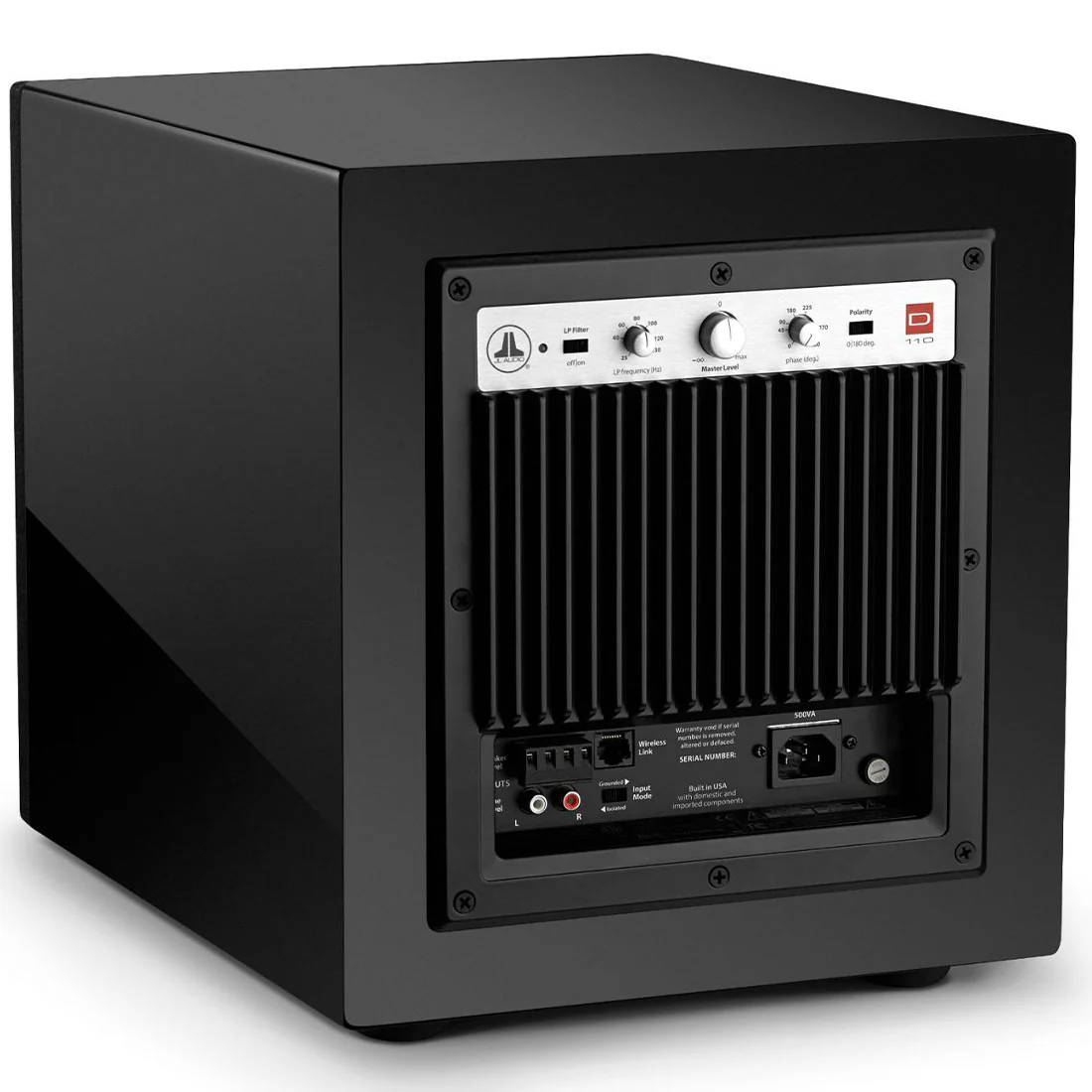 JL Audio Home Audio D110-GLOSS Dominion 10" Powered Subwoofer - #96284 (D110GLOSS) - Image 7