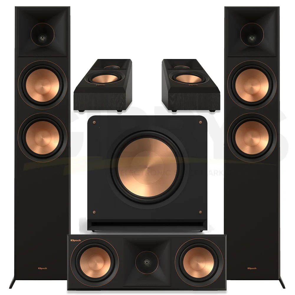 Klipsch RP-5000FBII Reference Premier MK-II 5.1 Speaker Bundle #3