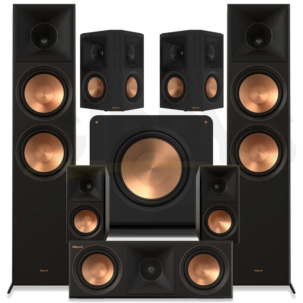 Klipsch RP-8000FBII Reference Premier MK-II 7.1 Speaker Bundle #1