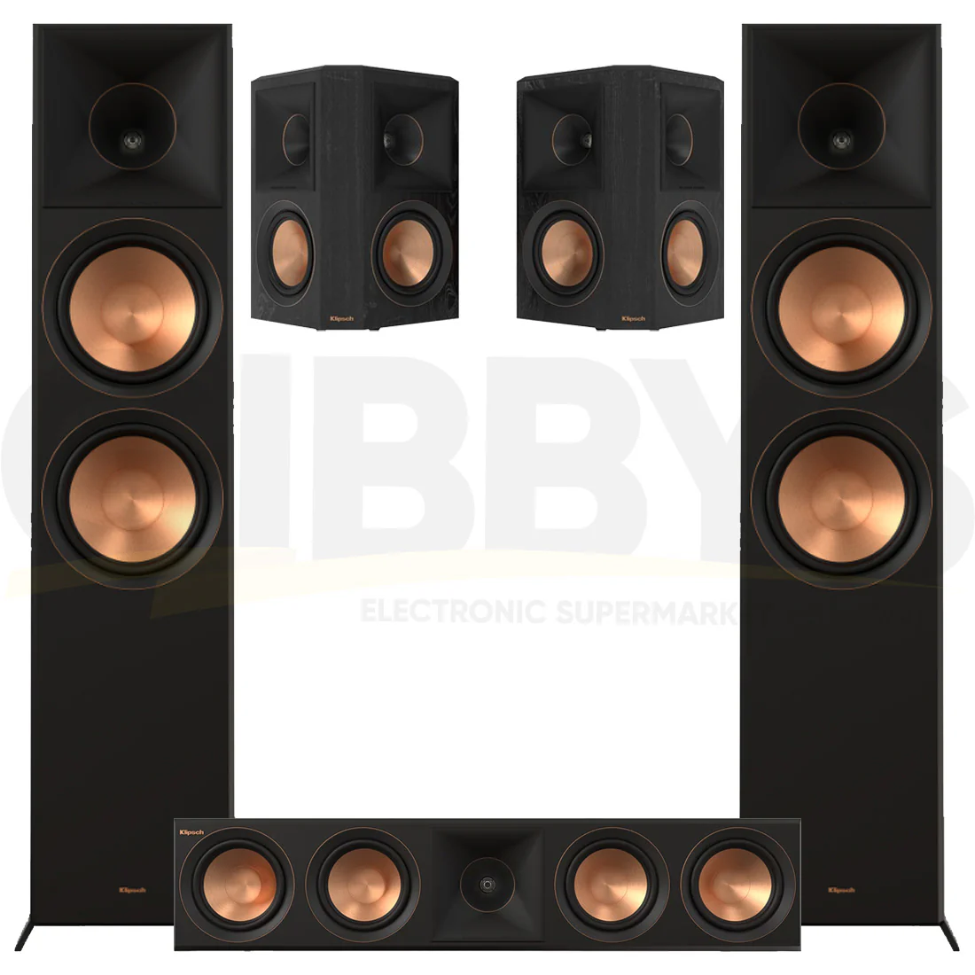 Klipsch RP-8060FABII Reference Premiere 5.0 Speaker Bundle #7