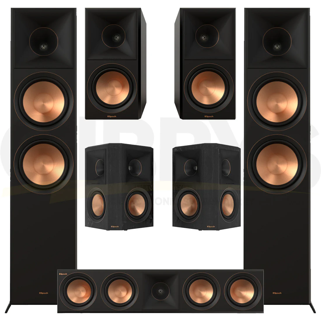 Klipsch RP-8060FABII Reference Premiere 7.0 Speaker Bundle #5