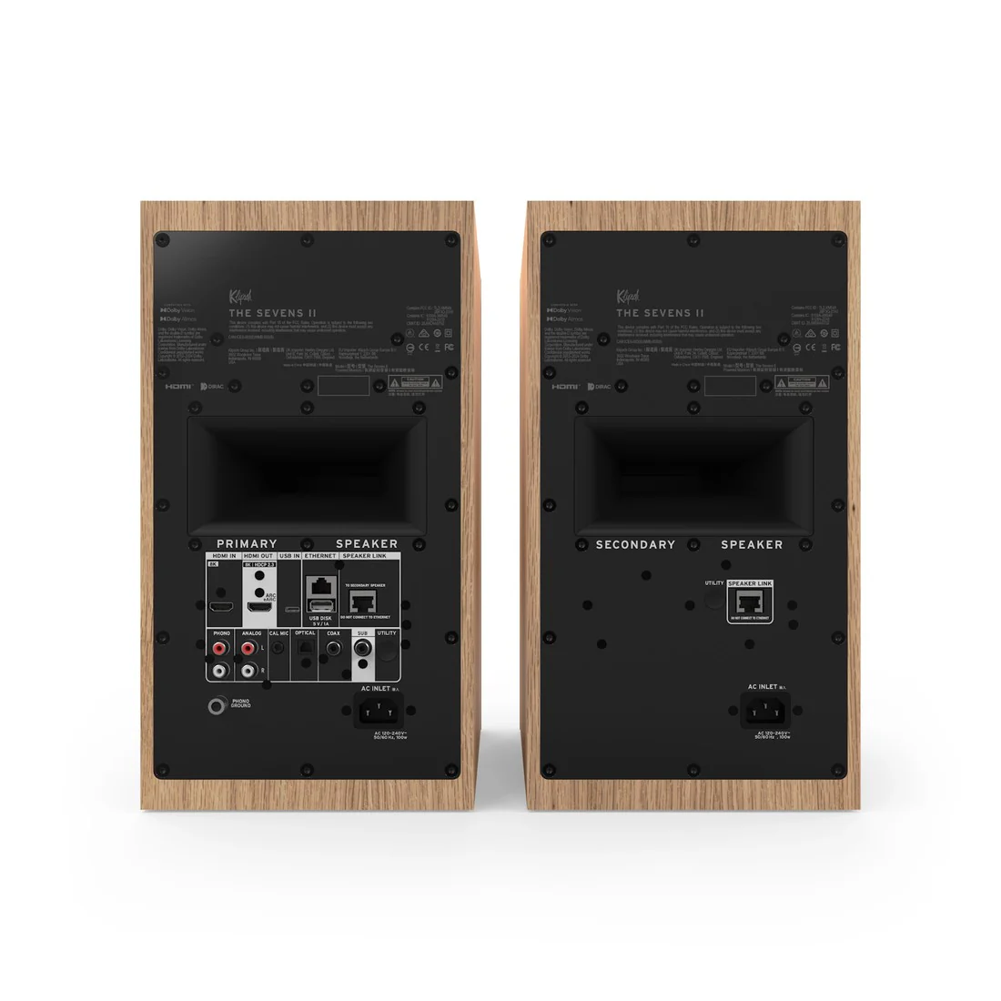 Klipsch The Sevens II Powered Speakers with Dolby Atmos - Pair - Image 8