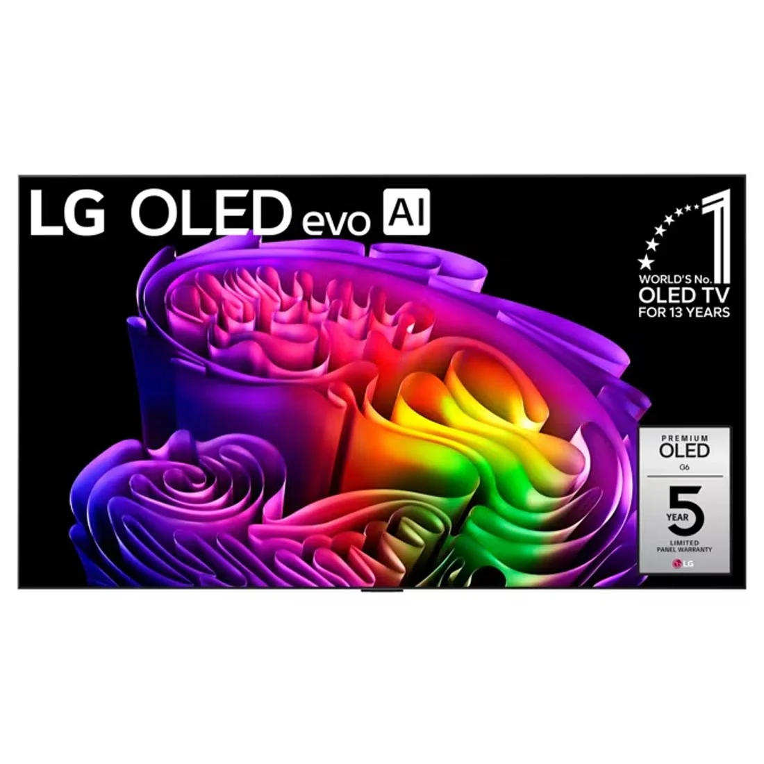 LG OLED77G6WUA 77" G6 OLED evo AI 4K Smart TV - 2026 Model