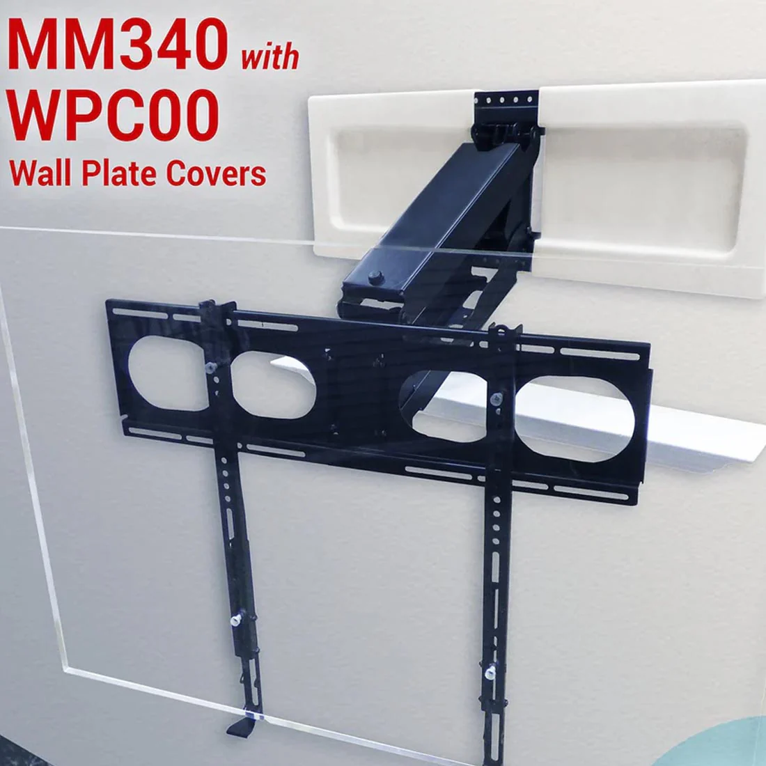 MantelMount WPC00 Wall Plate Covers - Pair (WPC00) - Image 3