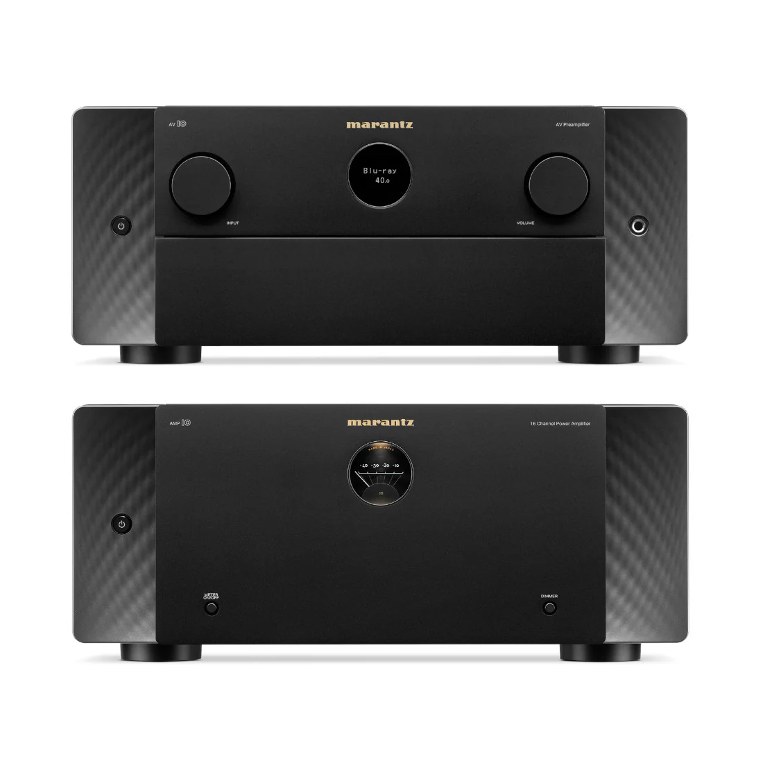 Marantz AV 10 AV Preamplifier & AMP 10 Power Amplifier Bundle