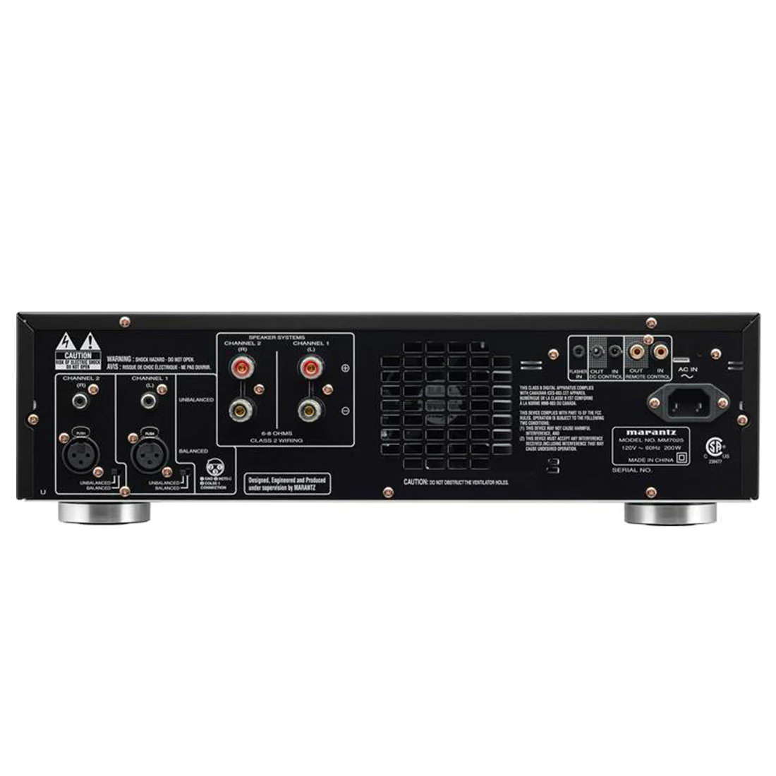 Marantz MM7025 2 Ch. Power Amplifier (MM7025) - Image 2