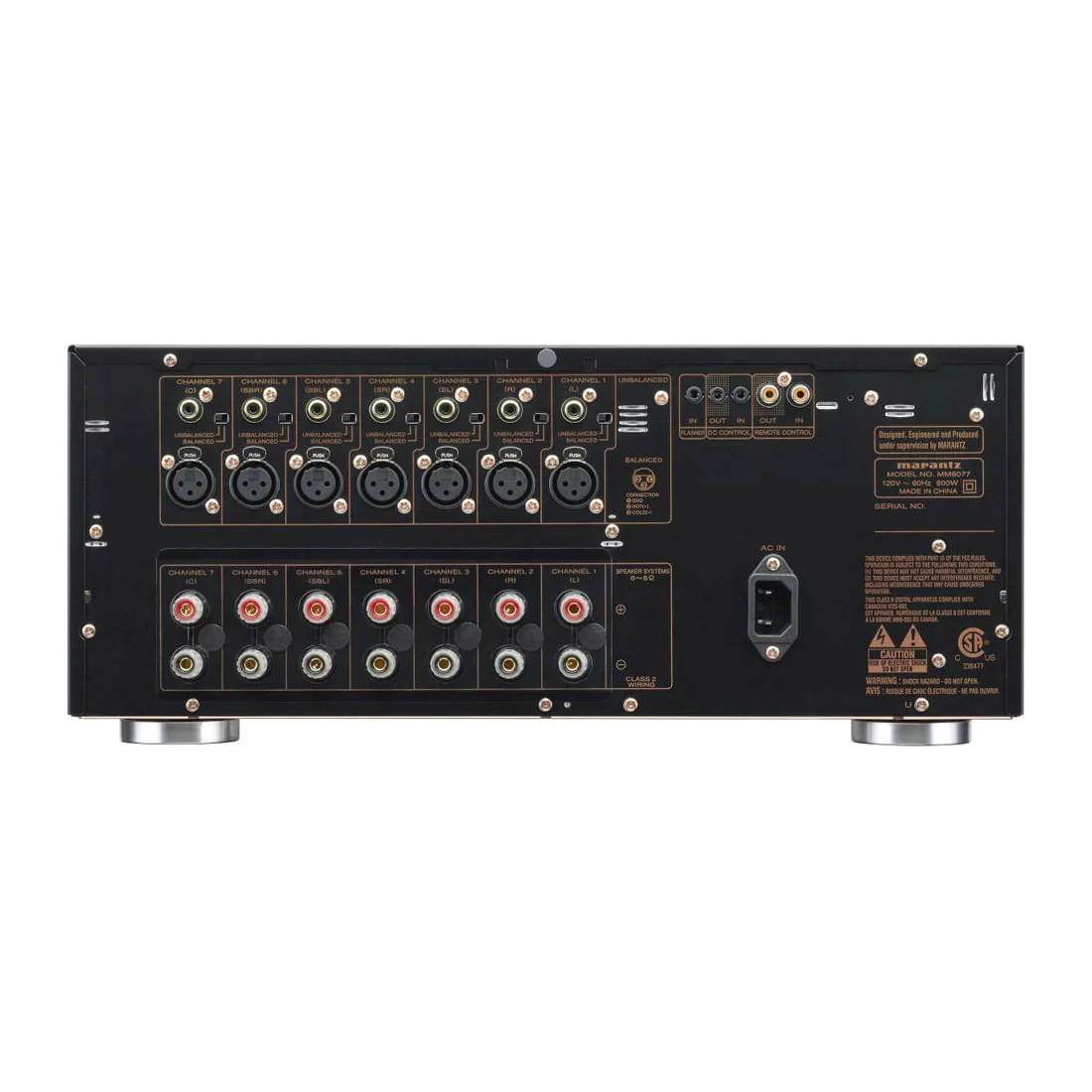 Marantz MM8077 7-Ch Power Amplifier (MM8077) - Image 4