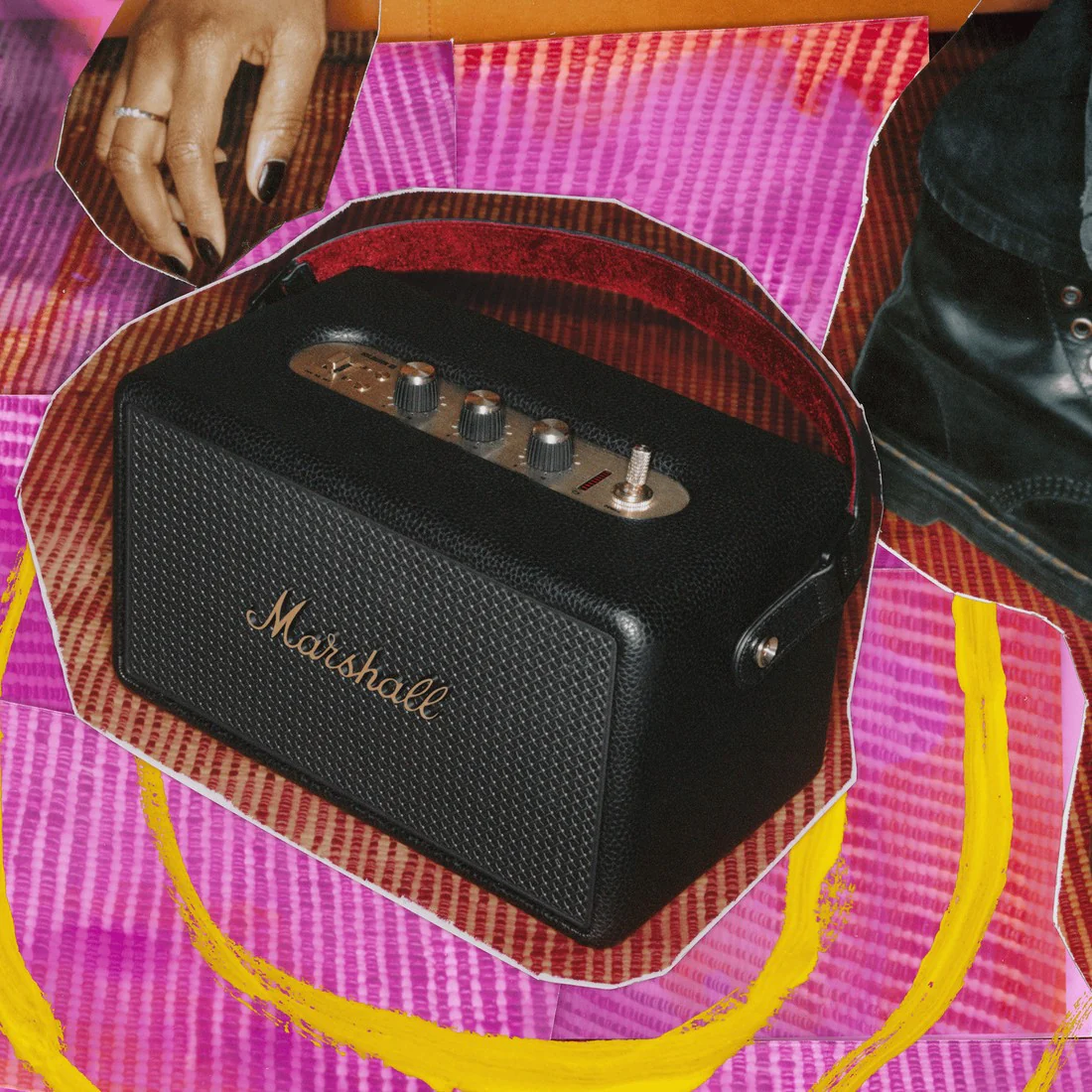 Marshall Kilburn III Portable Bluetooth Speaker - Image 3
