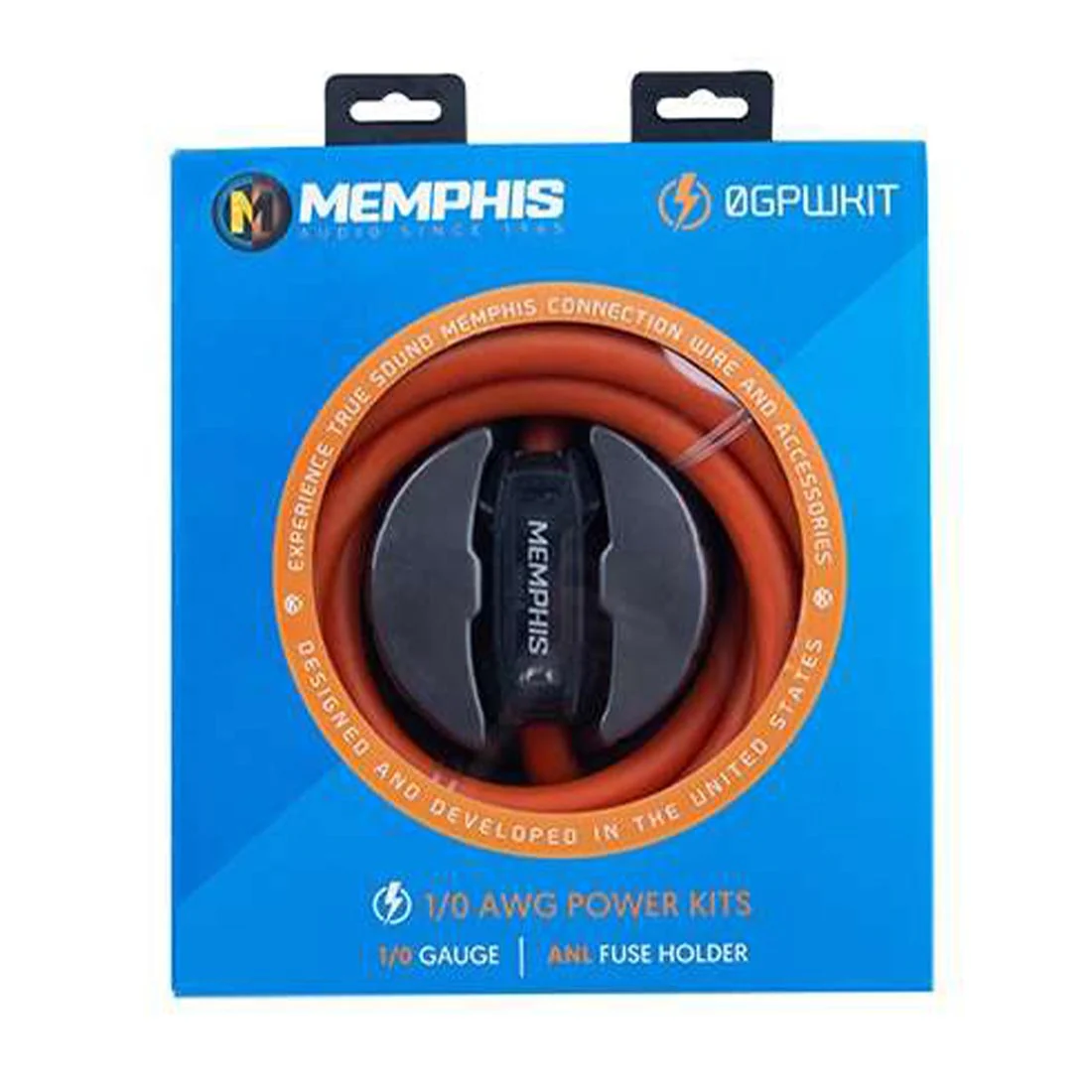 Memphis Audio 0GPWKIT 0-Gauge Power Kit With ANL Fuse Holder and One 250A Fuse (0GPWKIT) - Image 3