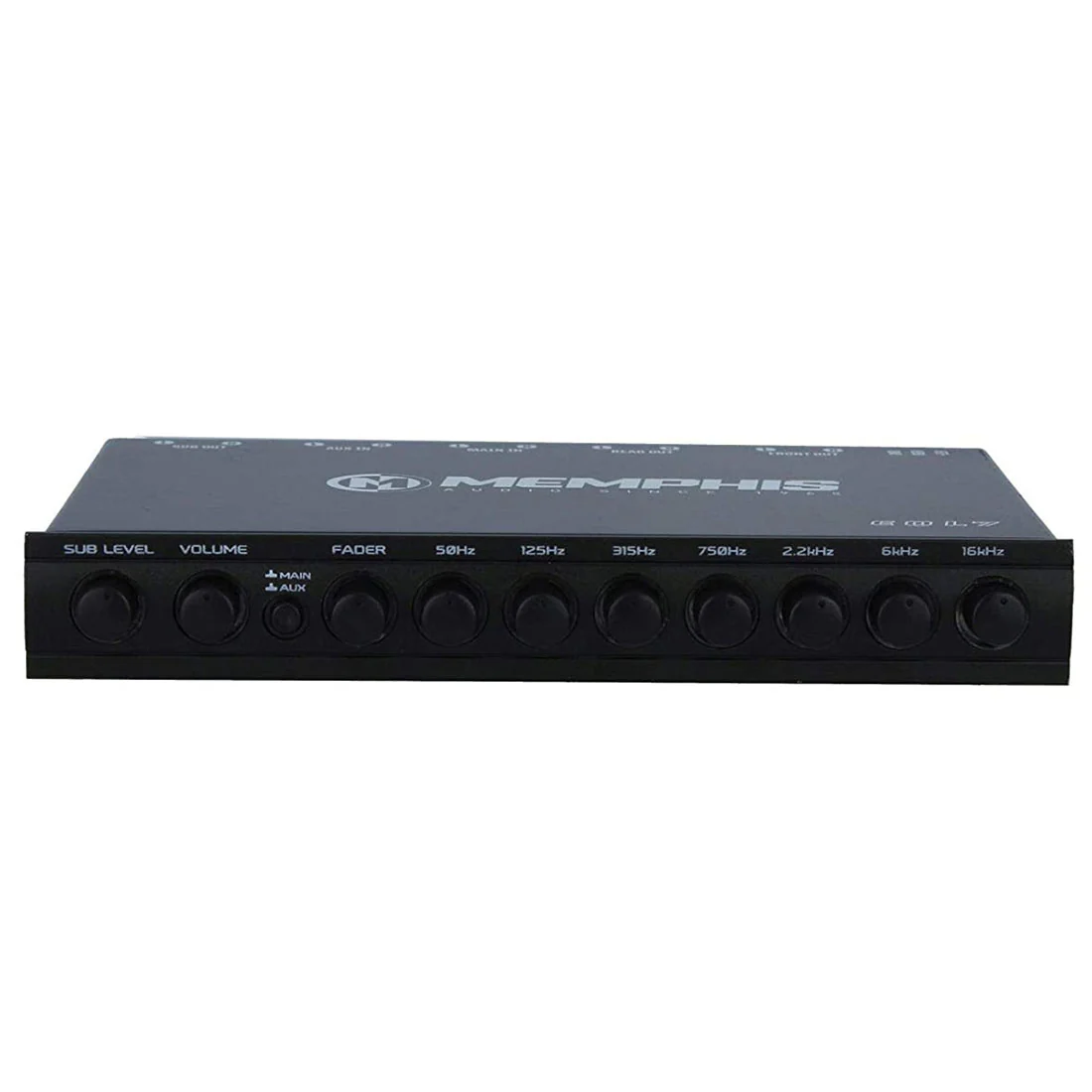Memphis Audio EQL7 7-Band Equalizer 8 Volt Out Graphic EQ (EQL7) - Image 3
