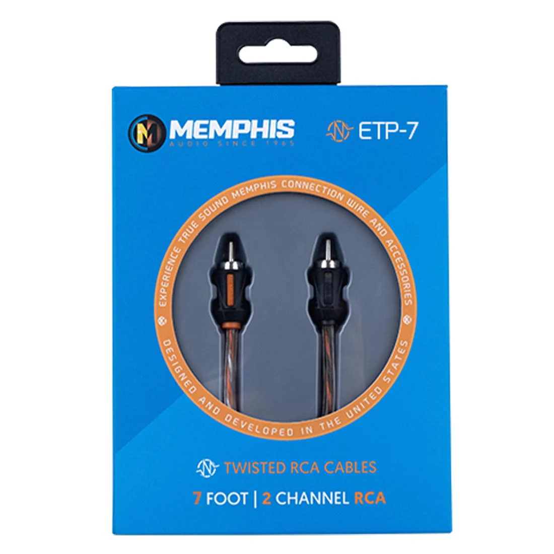 Memphis Audio ETP-7 7-Foot 2 -Channel Audio Interconnect Cables (ETP7) - Image 2
